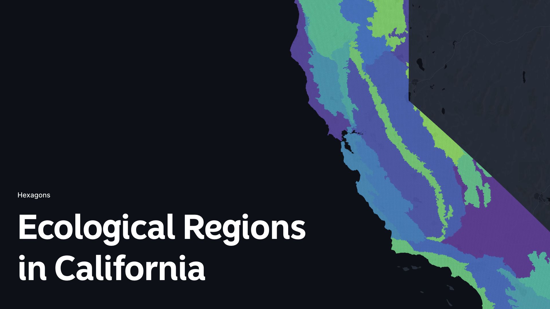 Ecological Regions in California