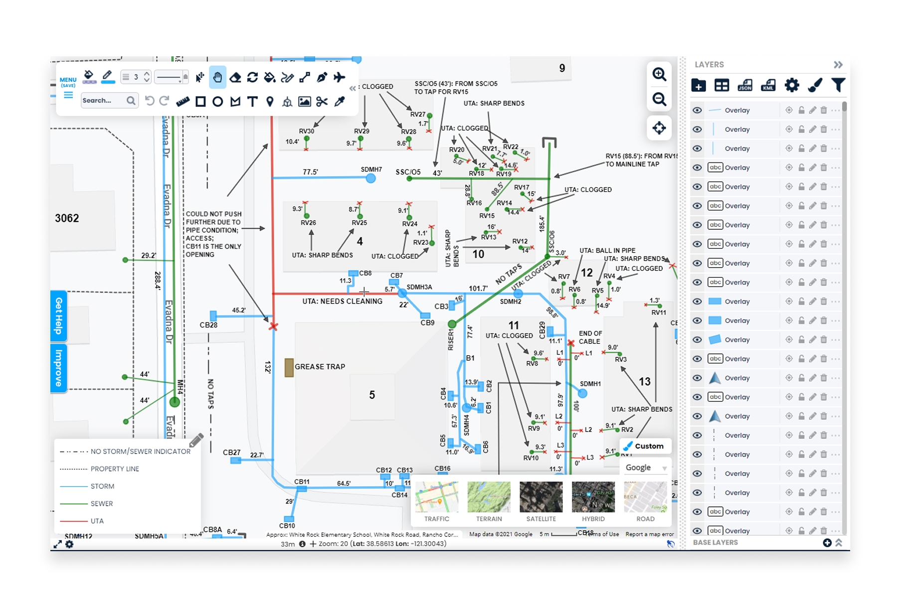 ScribbleMaps interface